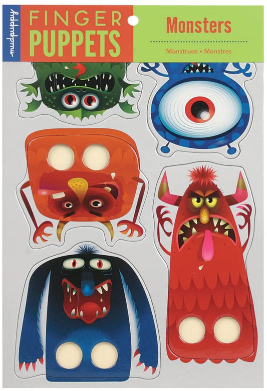 Monsters Finger Puppets
