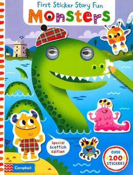 Monsters: First Sticker Story Fun