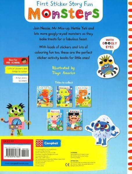 Monsters: First Sticker Story Fun