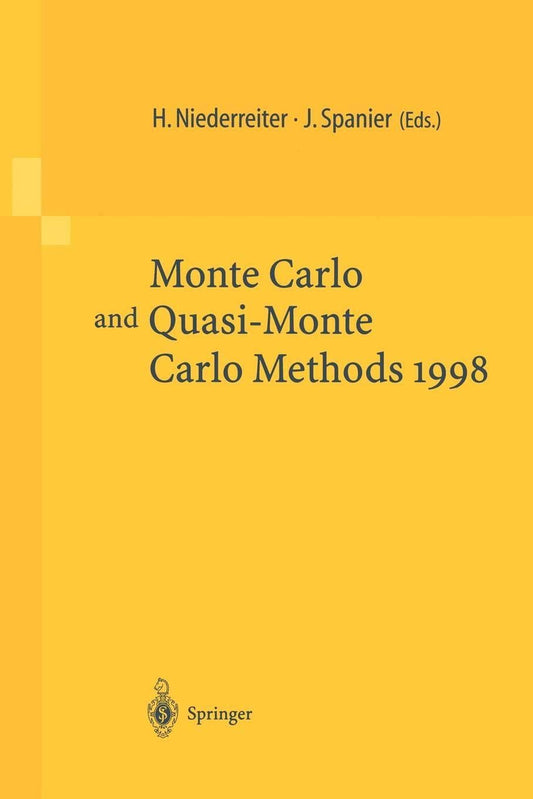 Monte-Carlo And Quasi-Monte Carlo Methods 1998