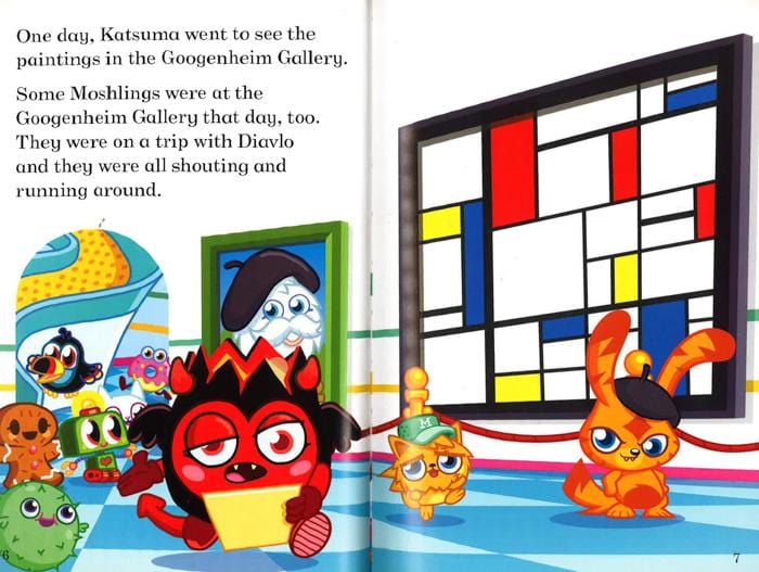 Moshi Monsters: Katsuma and the Art Thief - Read it yourself with Ladybird: Level 4