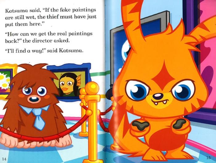 Moshi Monsters: Katsuma and the Art Thief - Read it yourself with Ladybird: Level 4