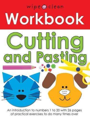 Motor Skills Workbook: Cutting And Pasting