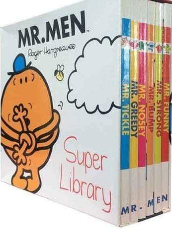 Mr.Men Super Library (6 Books)