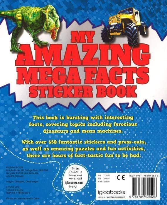 My Amazing Mega Facts Sticker Book