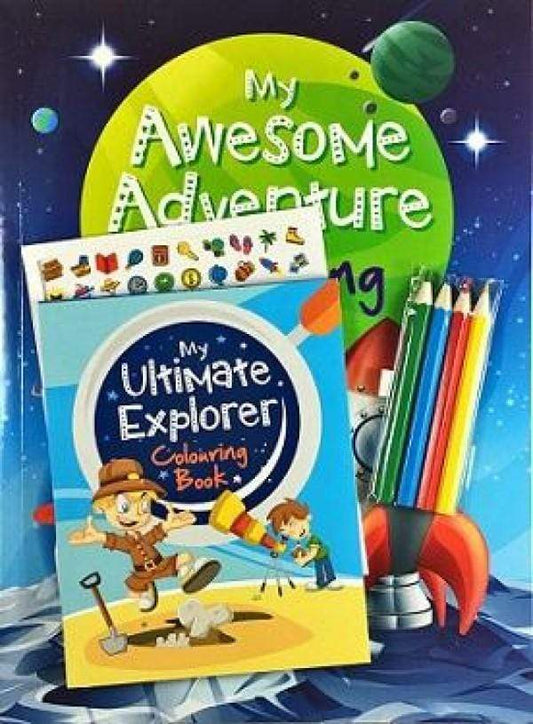 My Awesome Adventure Colouring Bag