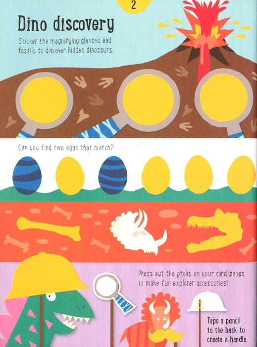 My Awesome Dinosaurs Sticker Activity Book