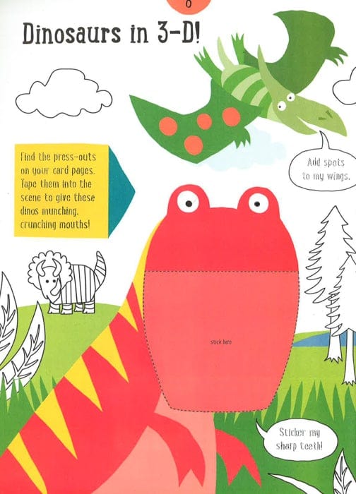 My Awesome Dinosaurs Sticker Activity Book