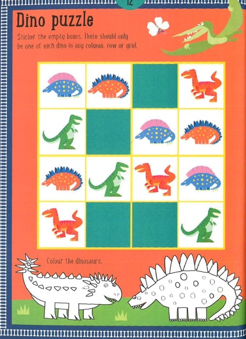 My Awesome Dinosaurs Sticker Activity Book