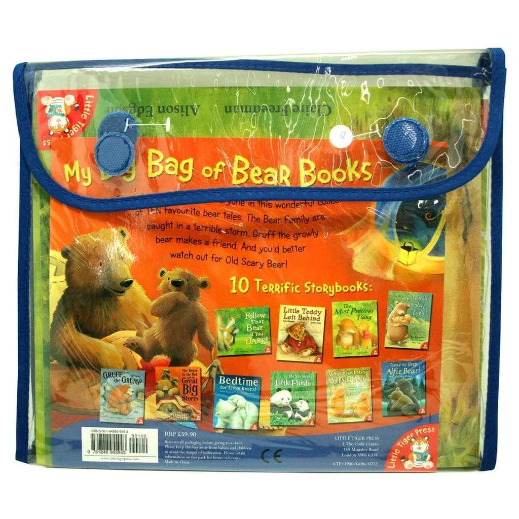 MY BIG BAG OF BEAR BOOK (10 BOOKS)