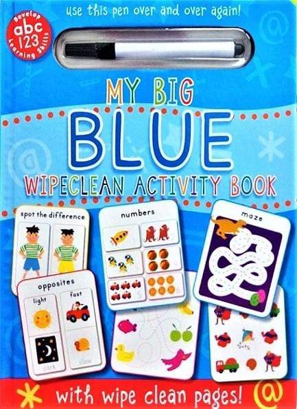 My Big Blue (Wipe Clean Activity Book)