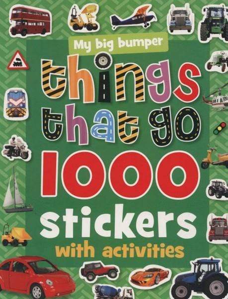 My Big Bumper: Things That Go 1000 Stickers with Activities