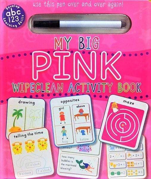 My Big Pink Wipeclean Activity Book