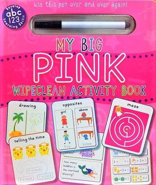 My Big Pink Wipeclean Activity Book