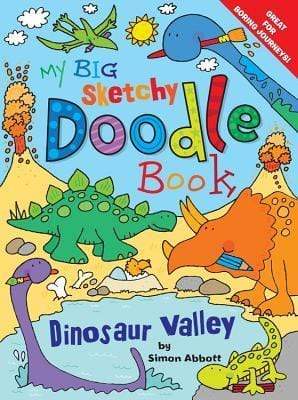 My Big Sketchy Doodle Book: Dinosaur Valley
