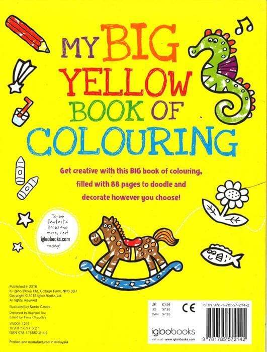 My Big Yellow Book Of Colouring
