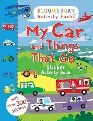 My Car and Things That Go Sticker Activity Book