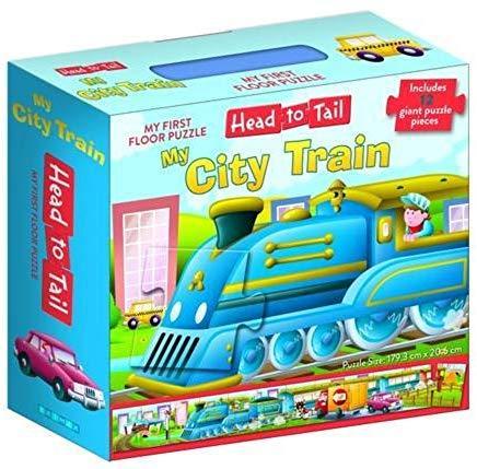 My City Train: Head To Tail Floor Puzzle
