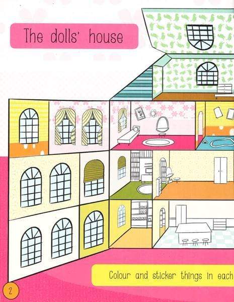 My Dolls' House Activity And Sticker Book
