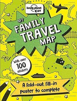 MY FAMILY TRAVEL MAP (LONELY PLANET KIDS)