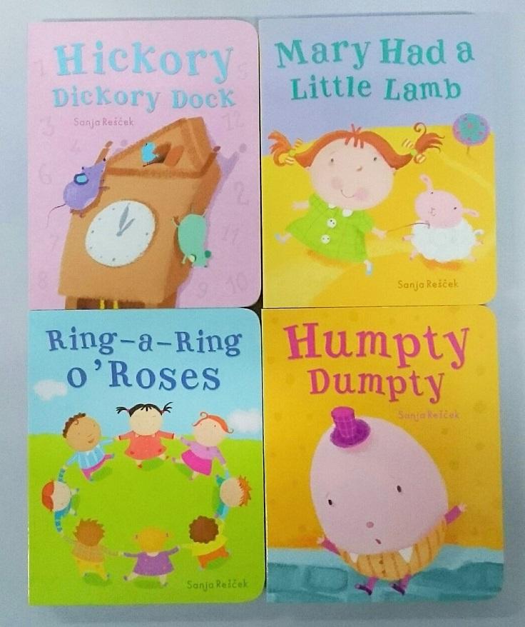 My Favourite Nursery Rhymes (4 Books)
