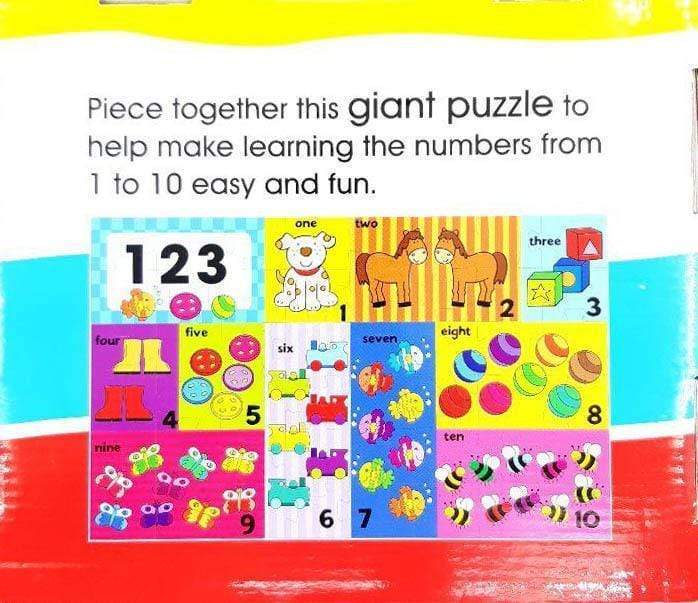 My First 123 Floor Puzzle (Age 3-5 Years)