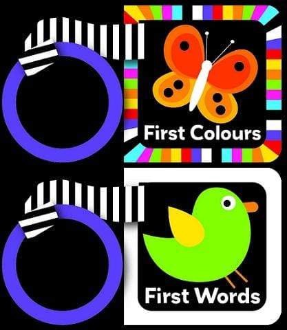 My First: Black And White Buggy Books