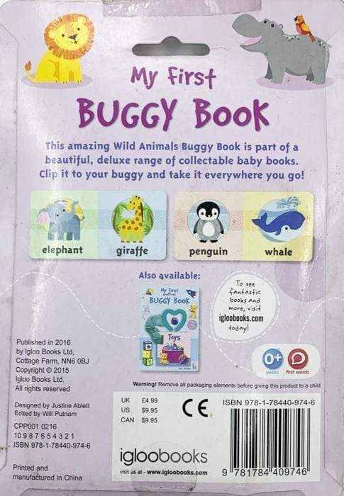 My First Buggy Book: Wild Animals