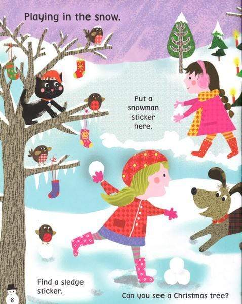 My First Christmas Sticker Activity Book