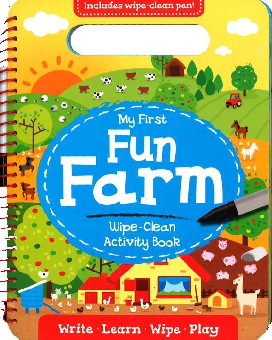 My First Fun Farm - Wipe Clean Activity Book