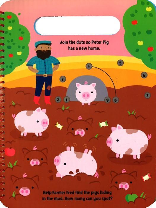My First Fun Farm - Wipe Clean Activity Book