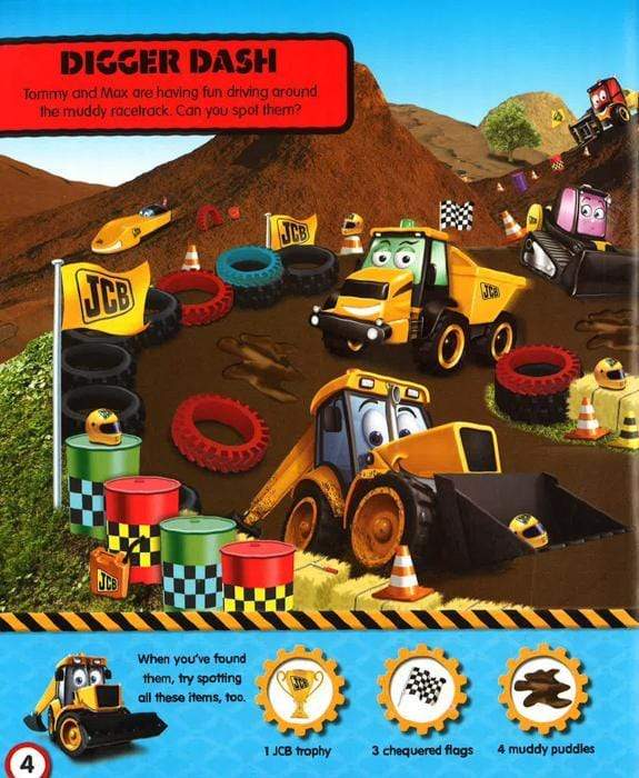 My First Jcb: Super Machines Sticker And Activity