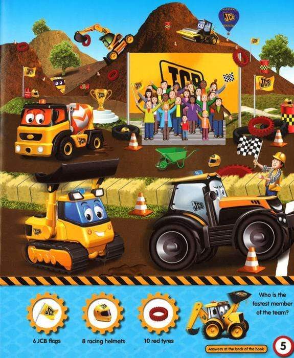 My First Jcb: Super Machines Sticker And Activity