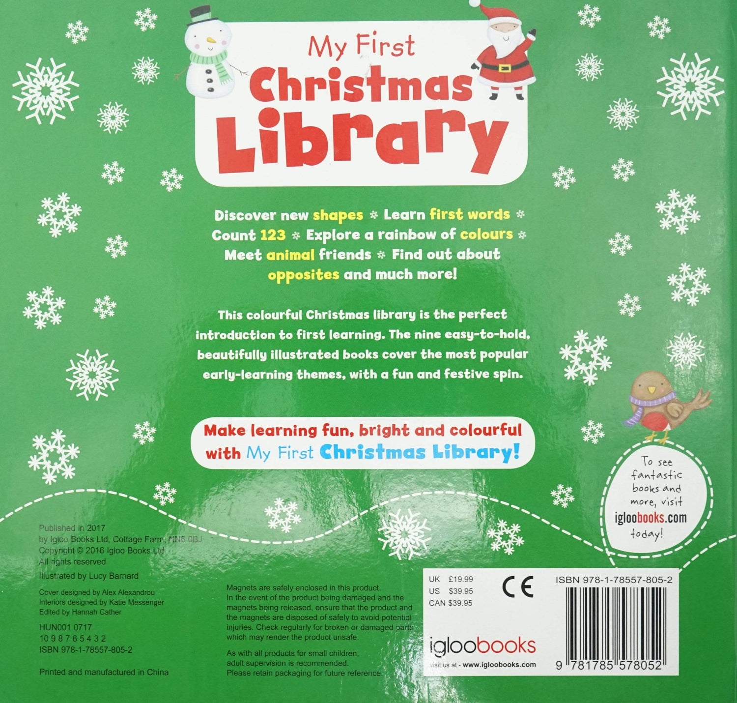 My First Little Christmas Library