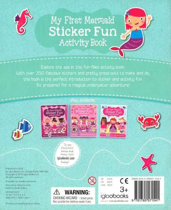 My First Mermaid Sticker Fun Activity Book