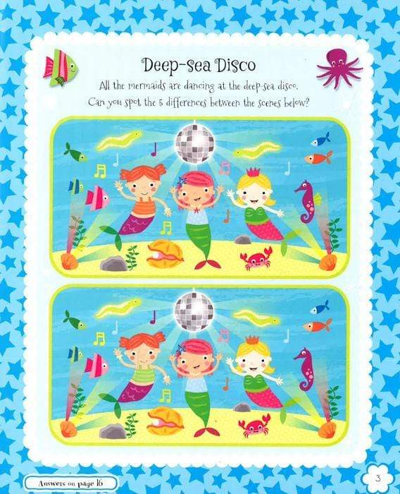 My First Mermaid Sticker Fun Activity Book