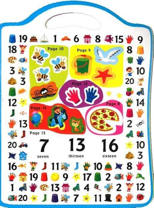 My First Numbers Sticker And Activity Book