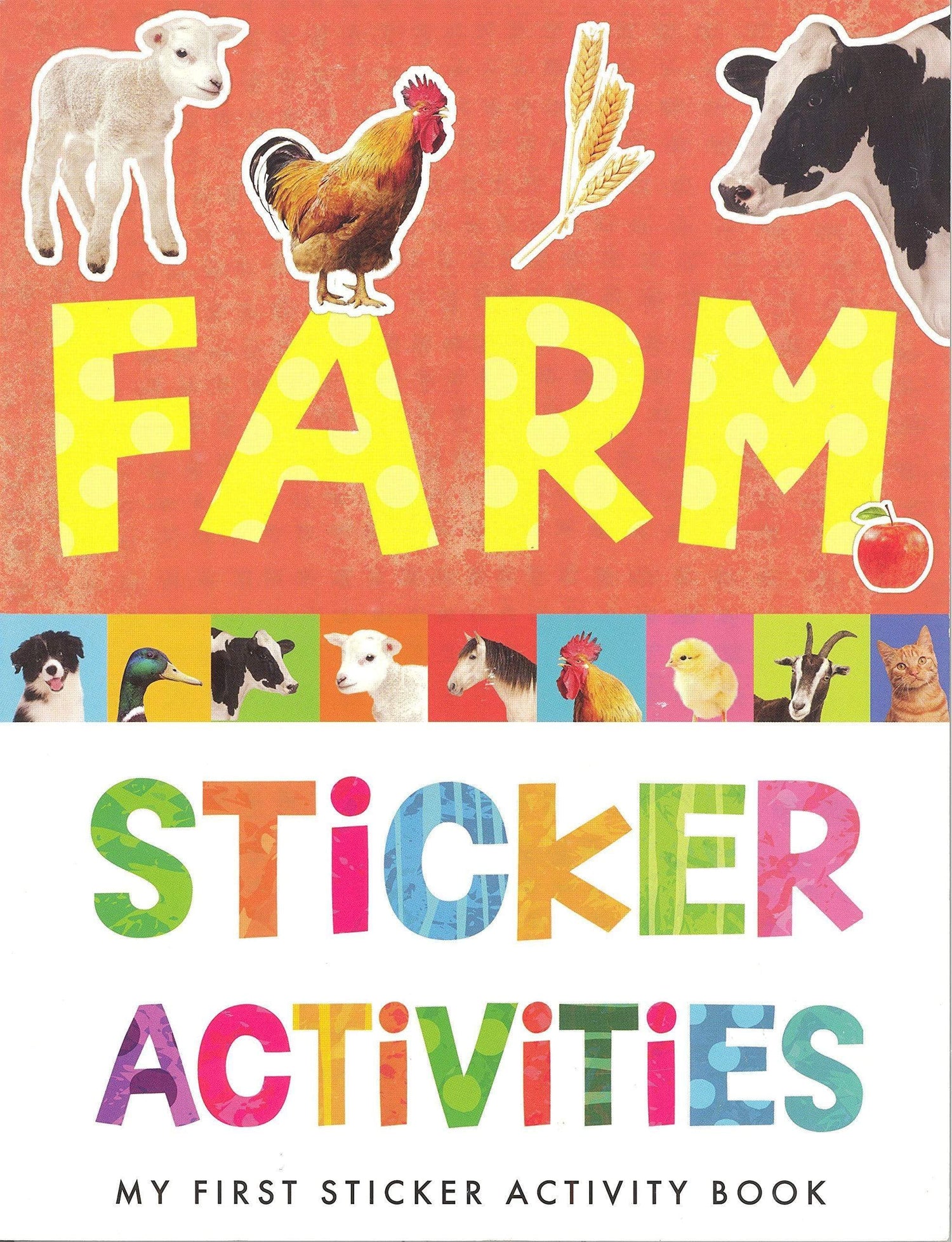 My First Sticker Activity: Farm