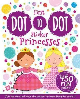 My First Sticker Dot-To-Dot: Princesses