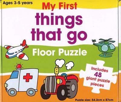 My First Things That Go: Floor Puzzle