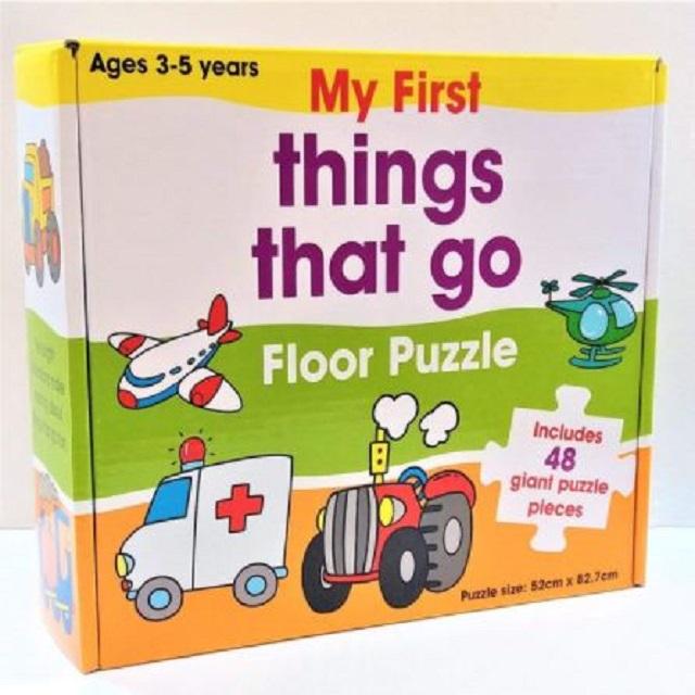 My First Things That Go Floor Puzzle
