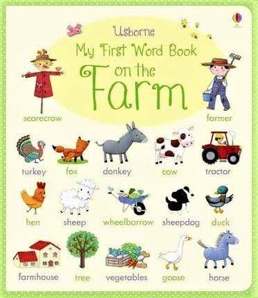 My First Word Book On The Farm