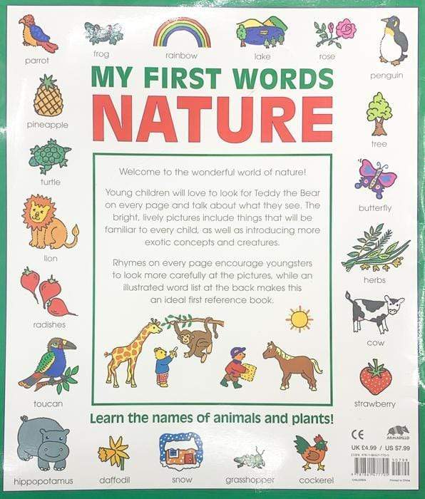 MY FIRST WORDS : NATURE (GIANT SIZE)