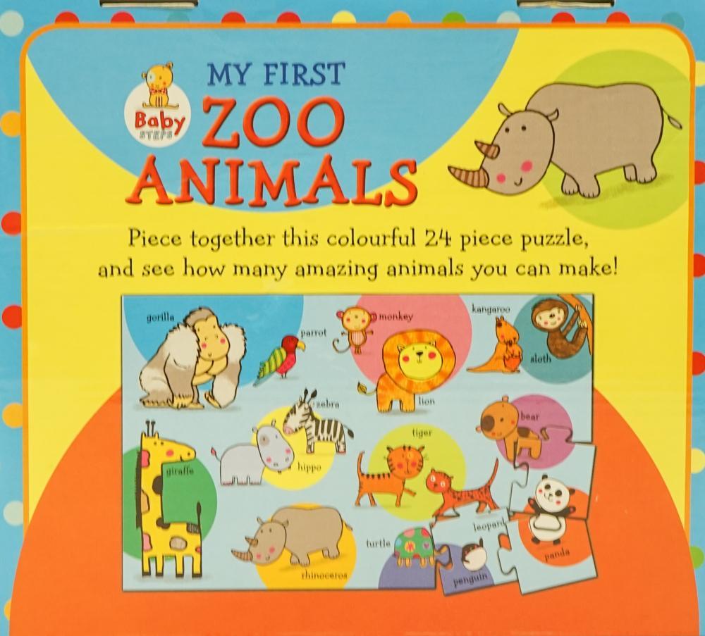 My First Zoo Animals Floor Puzzle