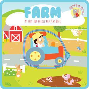 My Fold-Out Puzzle and Play Book: Farm
