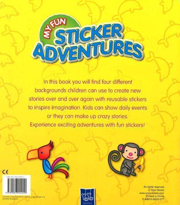 My Fun Sticker Adventures: Zoo