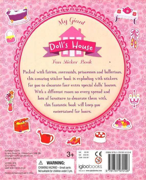 My Giant Doll's House Fun Sticker Book