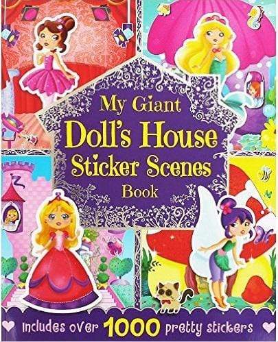 My Giant Doll's House Sticker Scenes Book