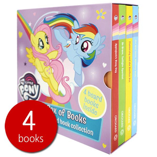 My Little Pony: Big Box Of Books - My First Board Book Collection 4 Books Box Set