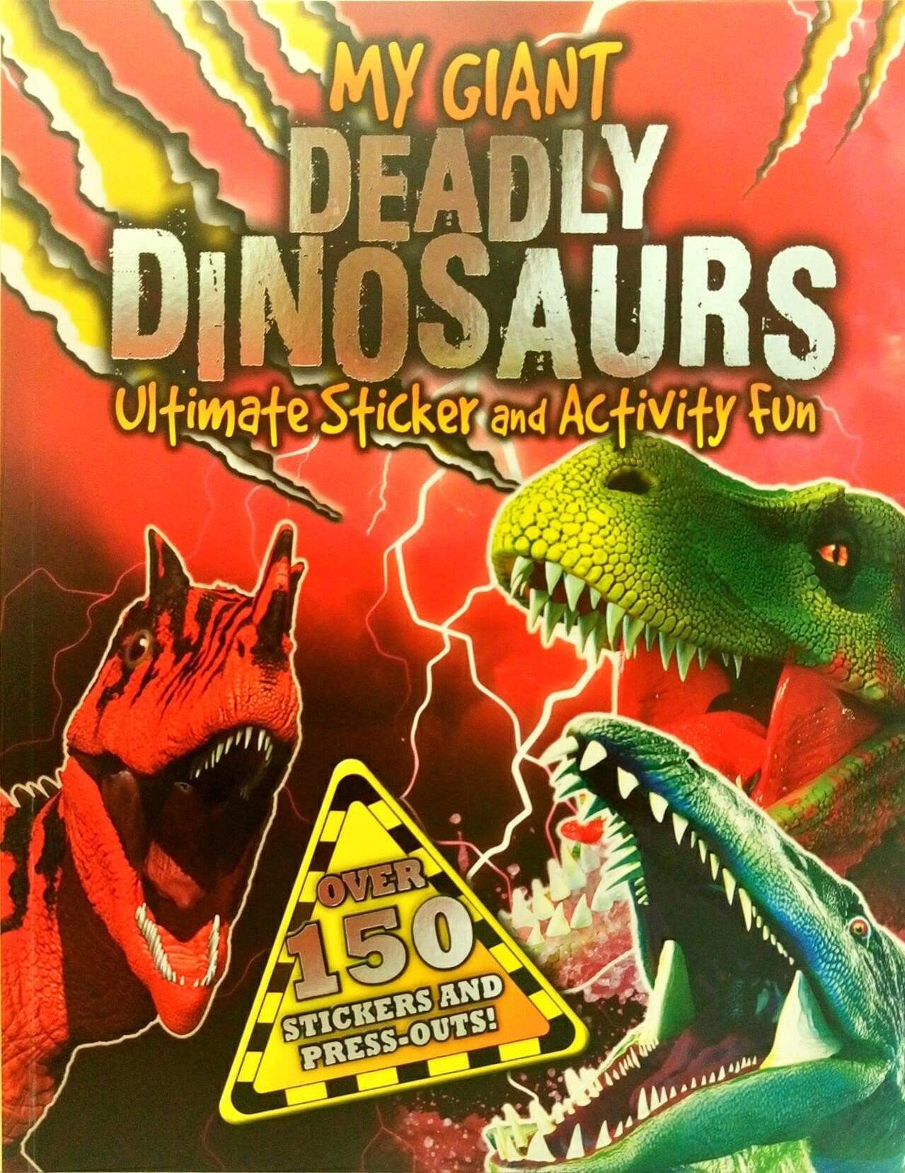 My Mega Dinosaur Sticker And Activity Book